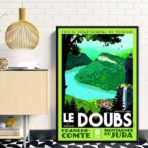 vintage poster doubs