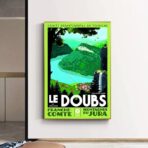 vintage poster doubs