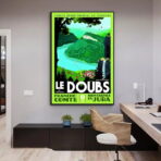 vintage poster doubs