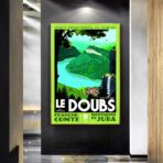 vintage poster doubs