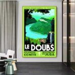 vintage poster doubs