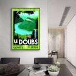 vintage poster doubs