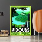 vintage poster doubs