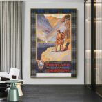 vintage poster scotland