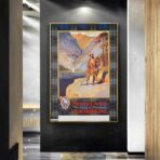 vintage poster scotland