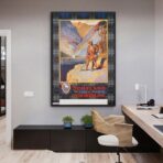 vintage poster scotland