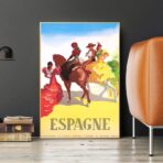 vintage poster spain