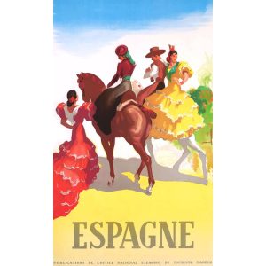 vintage poster spain