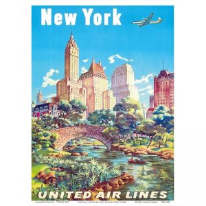 vintage poster united states