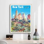 vintage poster united states
