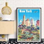 vintage poster united states