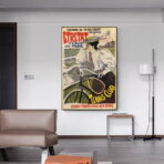 vintage poster etretat