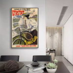 vintage poster etretat