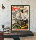 vintage poster etretat