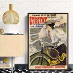 vintage poster etretat