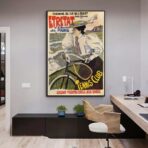 vintage poster etretat