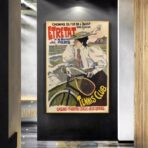 vintage poster etretat