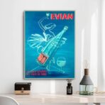 vintage evian poster