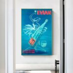 vintage evian poster