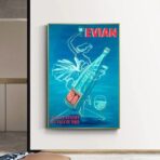 vintage evian poster