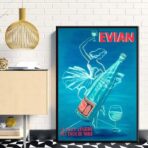 vintage evian poster