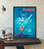 vintage evian poster