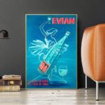 vintage evian poster