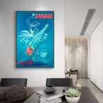 vintage evian poster
