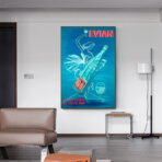 vintage evian poster