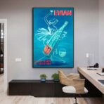 vintage evian poster