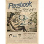 vintage facebook poster