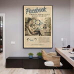 vintage facebook poster
