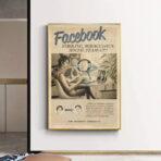 vintage facebook poster
