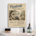 vintage facebook poster