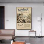 vintage facebook poster