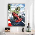 vintage ferrari poster