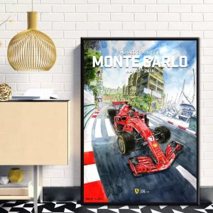 vintage ferrari poster