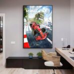 vintage ferrari poster