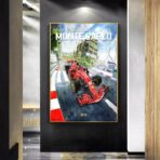 vintage ferrari poster