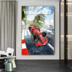 vintage ferrari poster