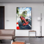 vintage ferrari poster