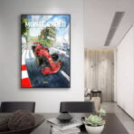 vintage ferrari poster