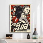 vintage fight club poster