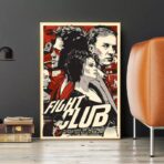 vintage fight club poster