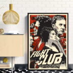 vintage fight club poster