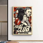vintage fight club poster
