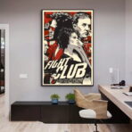 vintage fight club poster