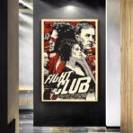 vintage fight club poster