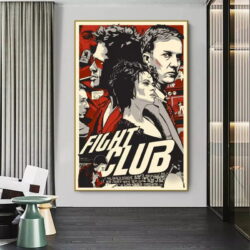 vintage fight club poster