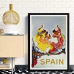 vintage flamenco poster